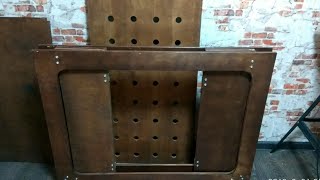Складной верстак своими руками. DIY