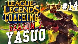 S7 LoL Coaching #14 - Yasuo Mid vs. Katarina (Gold 2)
