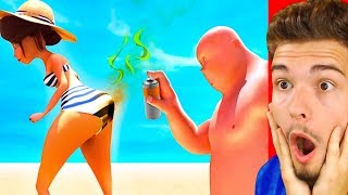 Ich REAGIERE auf die LUSTIGSTEN ANIMATIONEN !
