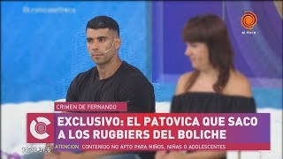 El relato clave del patovica que sacó a los rugbiers, por primera vez y en exclusivo