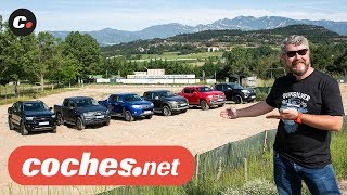 Comparativa Pickup | Ford Ranger vs Hilux vs Clase X vs Amarok vs Navara vs L200 | coches.net
