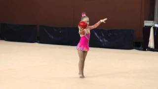 Пекур Анастасія (мяч) 18.10.2015 Художественная гимнастика. Турнир ДЮСШ "Чернигов"