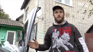 Чистка водоотводных каналов жабо Mercedes W203
