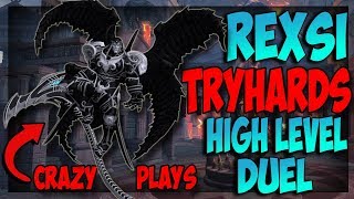 REXSI'S TRYHARD THANATOS = CLUTCH PLAYS VS MASTERS - Masters Ranked Duel - SMITE