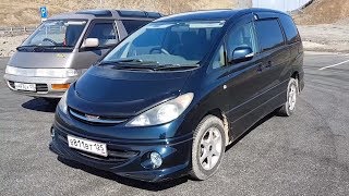 Автообзор TOYOTA ESTIMA VS TOYOTA TOWN ACE,  дизель VS бензин OFF ROAD в конце видео