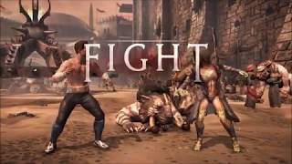 Johnny Cage "Nut" Punches All Female Characters in Mortal Kombat X(L)