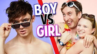 BOY vs. GIRL - im Urlaub ??