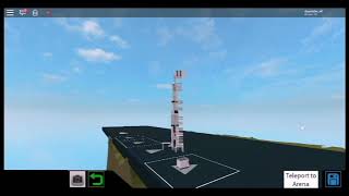 ROBLOX - Plane Crazy - Saturn V assembling going absolutely to plan with no incidents whatsoever