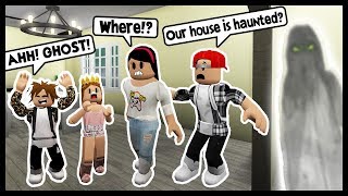 OUR BLOXBURG HOUSE IS HAUNTED! - Roblox
