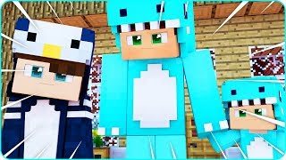 BEBE MILO ME PRESENTA A SU PAPA MILO!! ?? BEBE MILO VITA MORA Y TIMO en MINECRAFT
