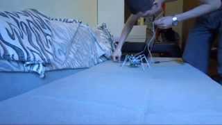 ПРОСТОЙ И ЗАБАВНЫЙ Робот на Arduino. На 3-х серво приводах и ИК управлением