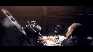 Wolfenstein The New Order | Nazi Chainsaw Torture Scene | GTX 650 TI OC 2GB | 1080HD |