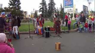 Москва, ВВЦ - концерт индейцев