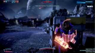 Mass Effect 3 - Turian Sentinel vs Reaper Forces on FB Condor (Solo Gold) [1080p PC]