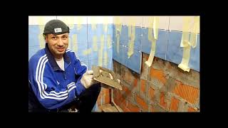 #Невероятно #Баня из #кирпича.#Плиточные работы в #парной. Как отделать #баню?