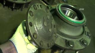 КамАз 65115 ч- 9 Замена сальника зад. и перед ступицы