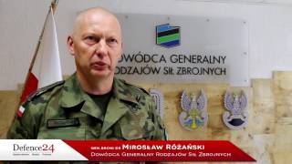 Gen. broni dr Mirosław Różański podsumowuje rok dowodzenia DG SZRP