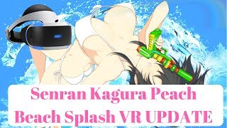 Senran Kagura Peach Beach Splash VR UPDATE IS OUT NOW!! Lewd News and Trailer!