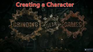 Path of Exile - Creating a Character