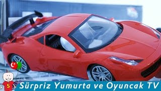 Uzaktan Kumandalı Yarış Arabası Oyuncağı | Pilli Kırmızı Oyuncak Araba Kumandalı