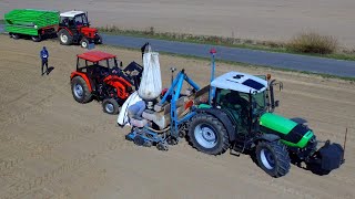 ✫Siew kukurydzy 2019✫ Deutz Fahr Agrofarm TTV 430 ☆ Monosem ☆