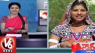 Mangli Writes Letter To Lord Ganesha At Ranthombore Temple | Teenmaar News | V6 News