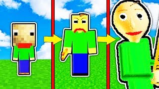 КАК МЕНЯЛСЯ БАЛДИ УЧИТЕЛЬ И ЕГО ЖИЗНЕННЫЙ ЦИКЛ В МАЙНКРАФТ ! ЭВОЛЮЦИЯ И ТРОЛЛИНГ