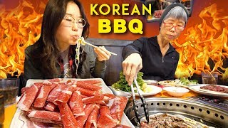 Korean BBQ MUKBANG ? Seoul Day 2