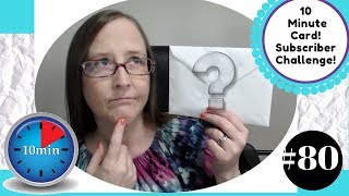 #80 One in Ten by Jen Using In"jen"uity from mailbox to masterpiece!