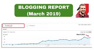 Blogging Report (March 2019) - Second Highest Month All-Time in Organic Traffic