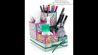 Small But Awesome Pencil Desktop Holder Tutorial