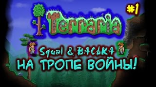 Terraria! Squal & BACbKA на тропе войны! #1 (стрим)