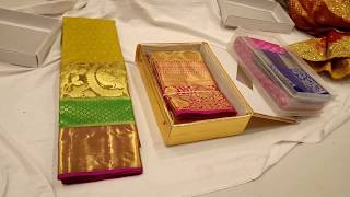 Partywear sarees with price//Costomised pallu sarees/Wedding sarees/  Kanzivaram sarees/Sreedevi