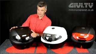 GIVI E300N, E300NT and E300B Top Case Demonstration