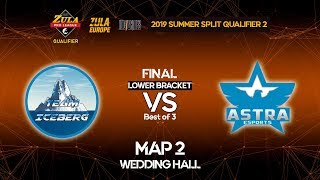 TEAM ICEBERG vs ASTRA ESPORTS | Map 2 | ZEPL 2019 Summer Split Qualifier 2