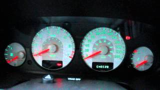 Волга Сайбер диагностика панели приборов. Chrysler sebring diagnosis of the dash panel.