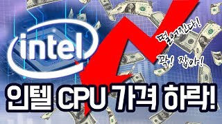 인텔 CPU 가격이 떡락! 6코어와 8코어 컴퓨터를 구입할 예정이라면 꼭 영상을 참고하세요!
