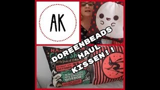 Doreenbeads Haul Oktober 2019 - Halloween Kissenhüllen