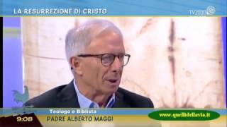 La resurrezione di Cristo Intervista a Alberto Maggi