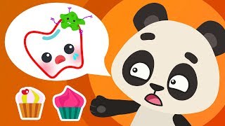 Малыш Панда - Больной Зуб и Плохие Микробы | Мультик Для Самых Маленьких