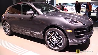2017 Porsche Macan Turbo Executive - Exterior and Interior Walkaround - 2017 New York Auto Show