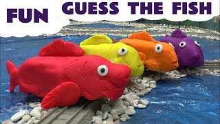 Play Doh Covered Thomas The Tank Toy Trains Trackmaster Thomas And Friends Playdough Fish Song Tune