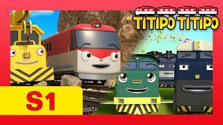 TITIPO S1 #7-13 l Enjoy Titipo's adventure stories!  l Trains for kids l TITIPO TITIPO
