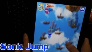 Sonic Jump App Review for iPhone, iPod Touch and iPad