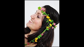 COROA E PULSEIRA PARA CARNAVAL - FAÇA VOCÊ MESMO! VEJA O PASSO A PASSO!