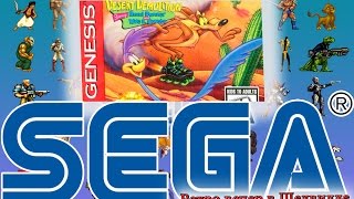 Desert Demolition (Sega, 16 bit) прохождение игры за Страуса и Койота