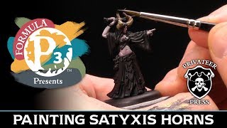 Formula P3 Presents: Painting Satyxis Horns