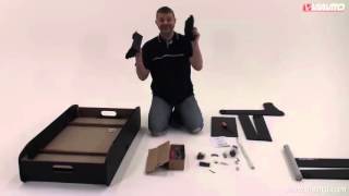Viavito FT100X 4ft Folding Football Table - Assembly VIdeo