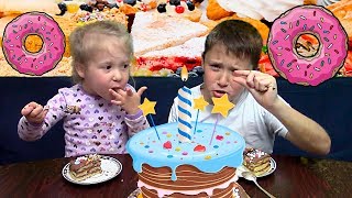 НАСТЯ С БРАТОМ ДЕЛАЮТ ТОРТИК  Лайк НАСТЯ  Like Nastya