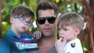 Ricky Martin disfrutó un día en el zoológico con sus hijos - El Gordo y la Flaca